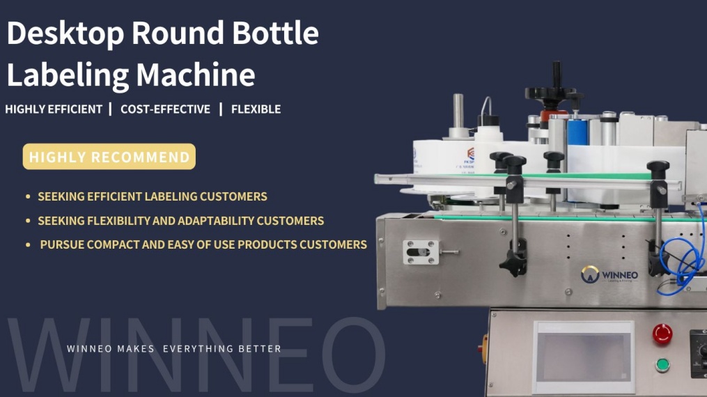 Automatic Round Bottle Labeling Machine