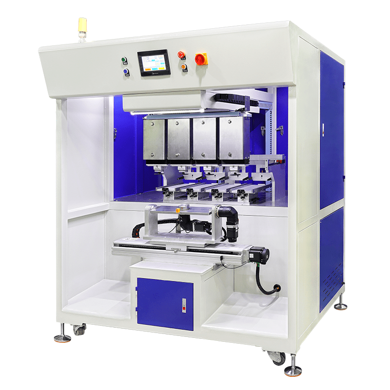 WP-4CS-SERVO-Servo Rotary Pad Printer