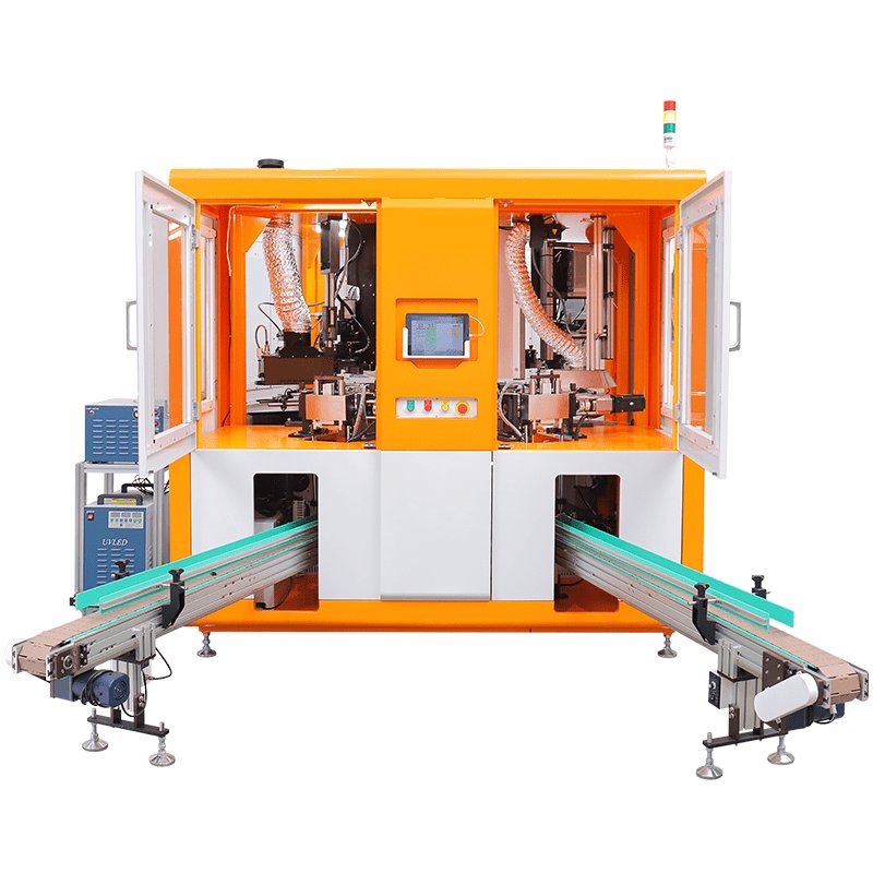 2-4 Color Horizontal Disc Screen Printing Equipment