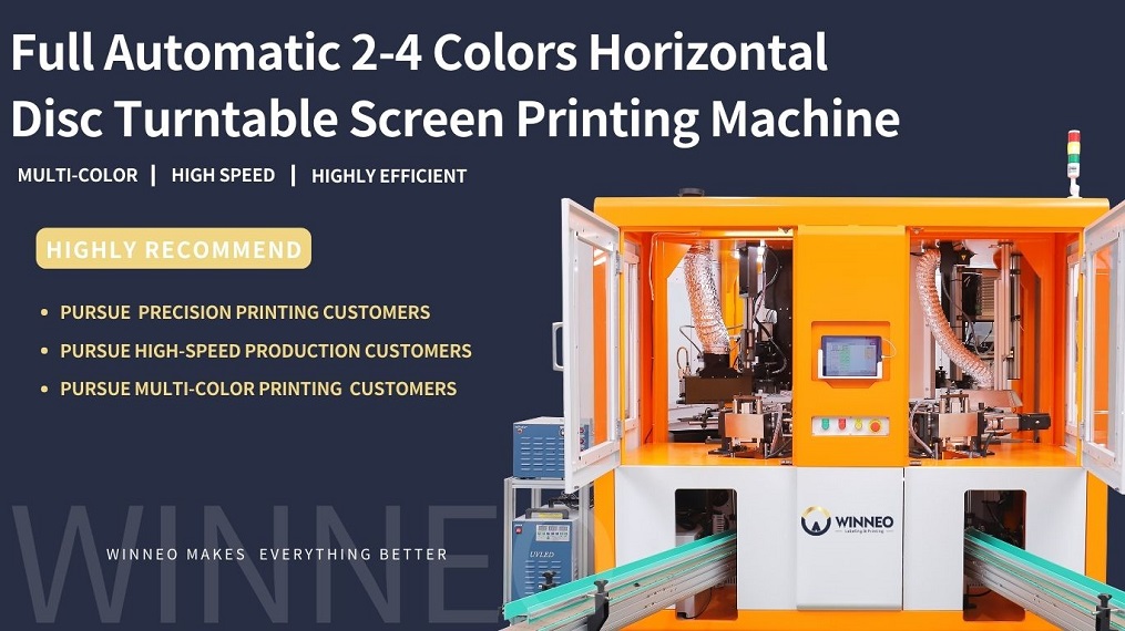 Automatic Horizontal Screen Printing Machine For Bottles
