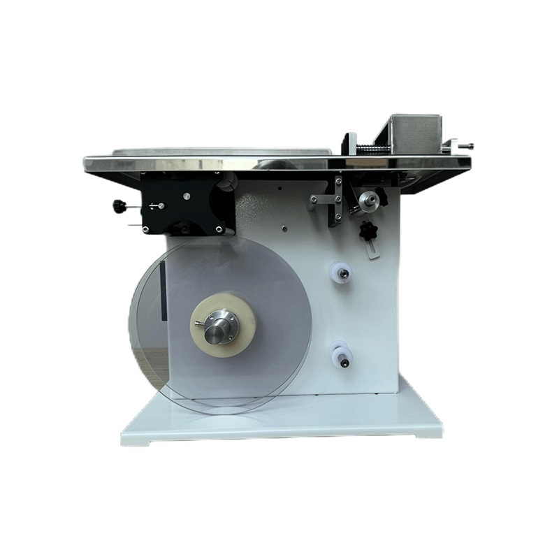 Round Container Corner Labeling Machine