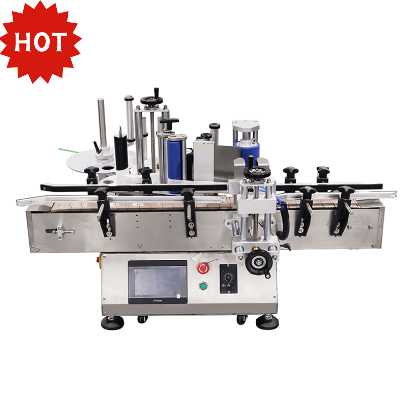 WT-103-Desktop Round Bottle Positioning Labeling Machine