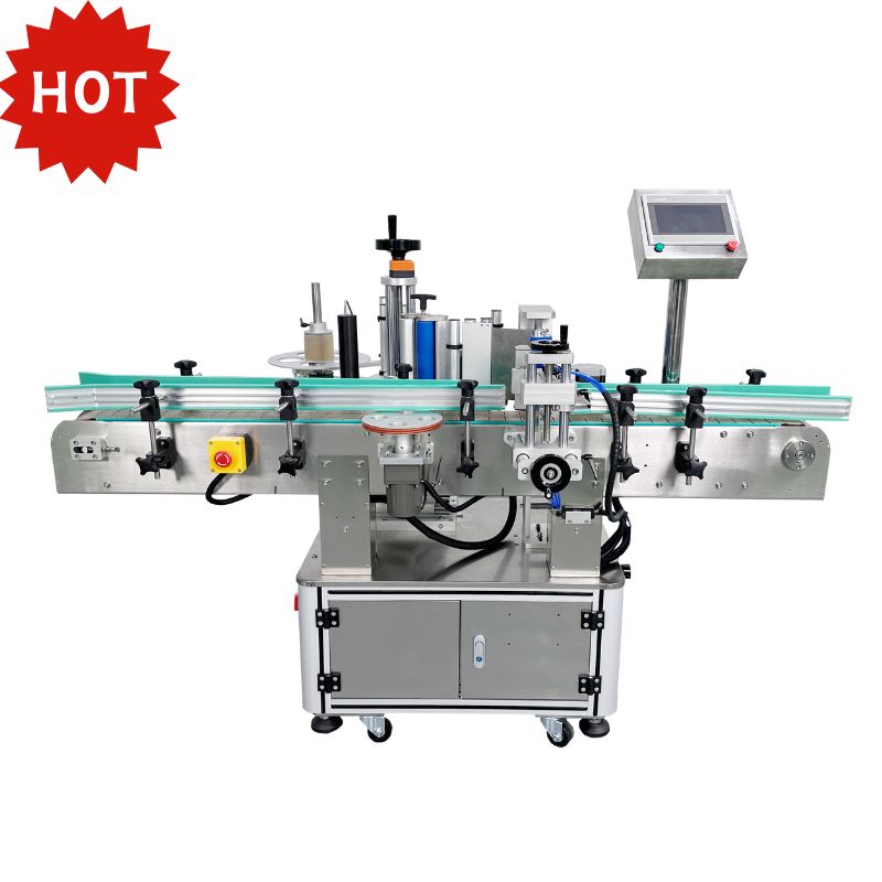 WT-203-Full Automatic Positioning Round Bottle Labeling Machine
