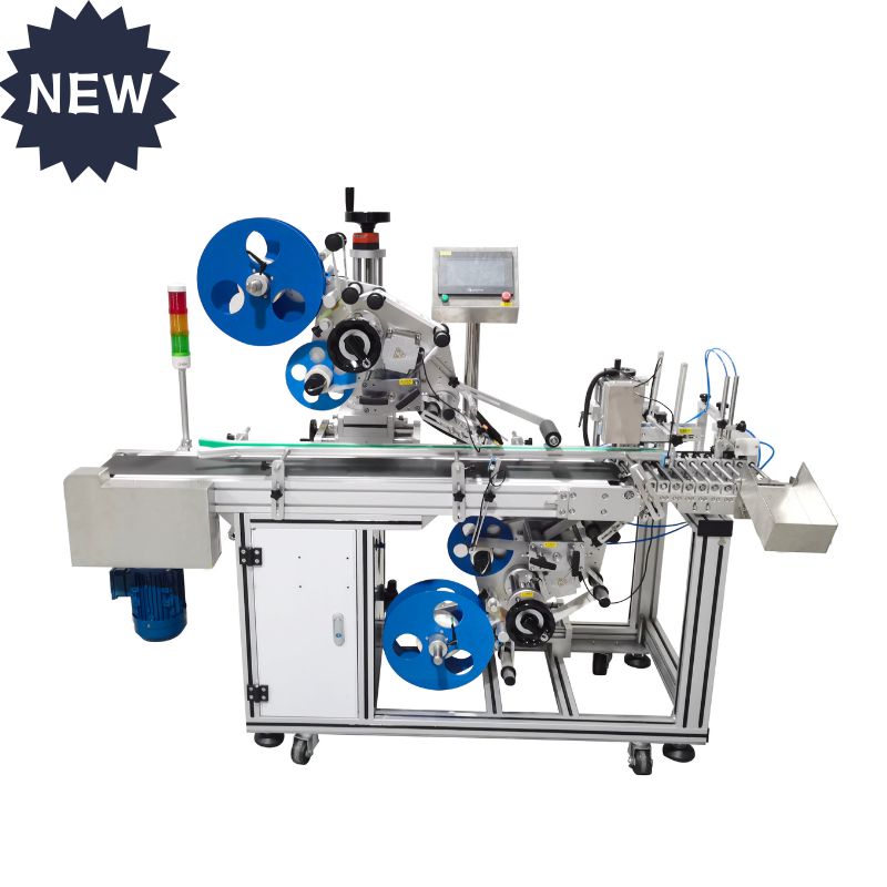 WT-304-Full Atomatic Flat Top and Bottom Labeling Machine