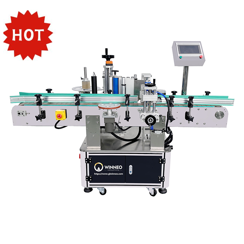 WT-203-Full Automatic Positioning Round Bottle Labeling Machine