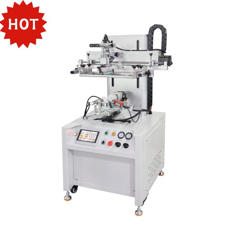 WS‐R30A/3S‐CS‐Cursor Positioning Round Bottle Screen Printer