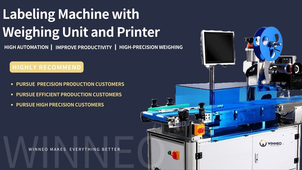 WT-402 Labeling Machine with Weighing Unit and Printer