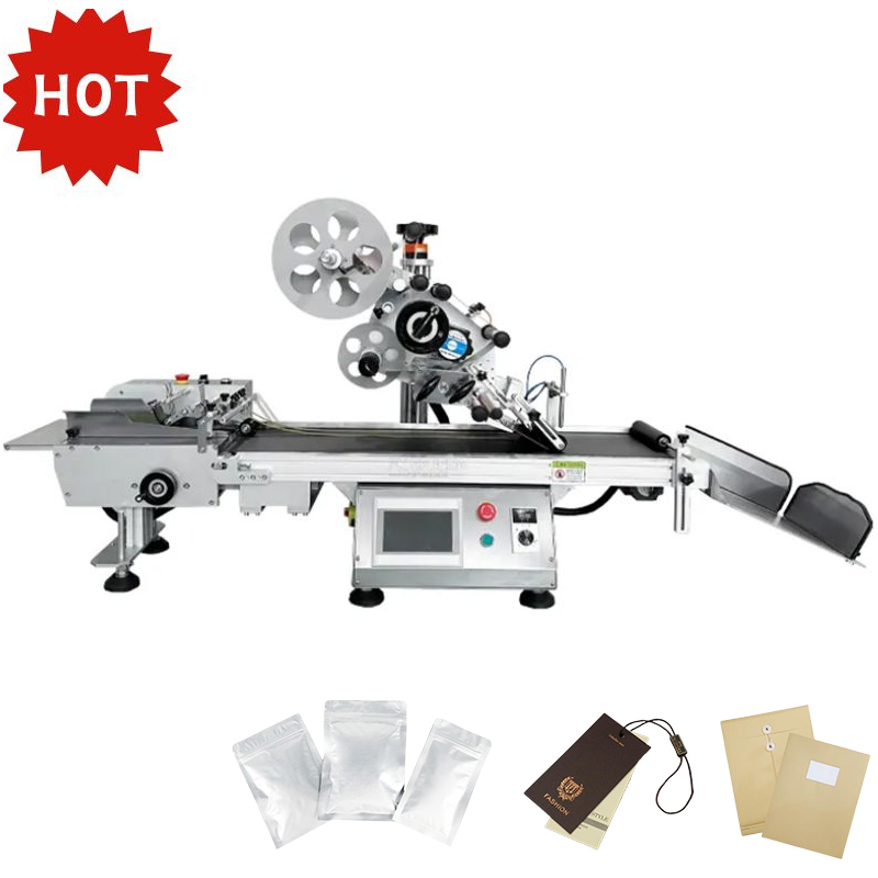 WT-102 Desktop Flat Labeling Machine with Feeder - WINNEO
