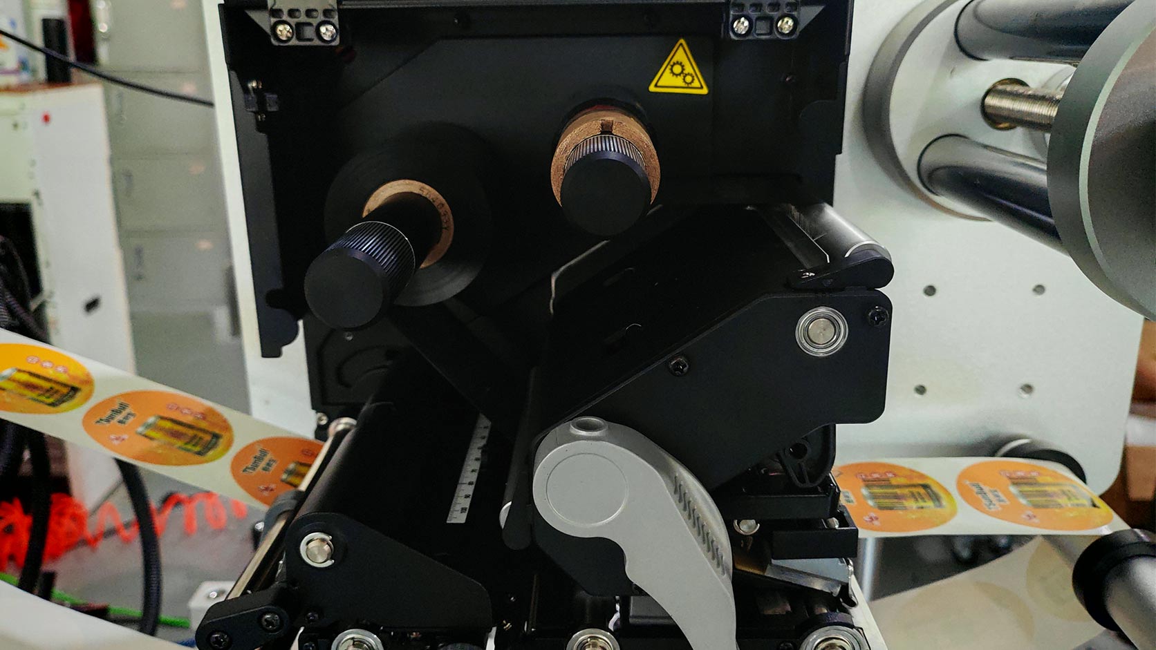 Seamless coding and labeling connection
